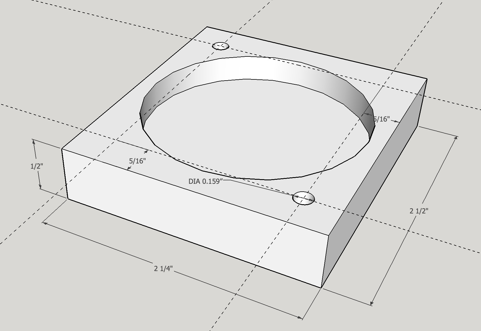  Reliquary top schematic